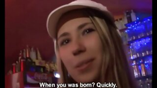 Sassy brunette met b ...